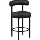  Color_Black -- Meridian Bordeaux Counter Height Stool IMAGE 6