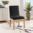  Color_Black -- Meridian Evelyn Dining Chair IMAGE 2