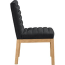  Color_Black -- Meridian Evelyn Dining Chair IMAGE 4