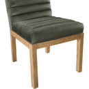  Color_Green -- Evelyn Green Velvet Upholstered Dining Chair IMAGE 6