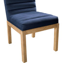  Color_Navy -- Evelyn Navy Velvet Upholstered Dining Chair IMAGE 6