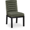  Color_Green -- Evelyn Green Velvet Upholstered Dining Chair IMAGE 1