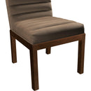  Color_Brown -- Evelyn Brown Velvet Upholstered Dining Chair IMAGE 6