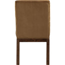  Color_Saddle -- Evelyn Saddle Velvet Upholstered Dining Chair IMAGE 5