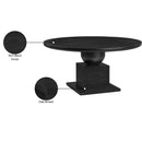  Color_Black -- Meridian Round Rishal Dining Table with Pedestal Base IMAGE 7
