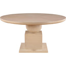  Color_Natural -- Rishal 60" Natural Solid Wood And Oak Veneer Dining Table IMAGE 3