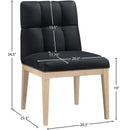  Color_Black -- Meridian Adrian Dining Chair IMAGE 9
