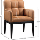  Color_Cognac -- Meridian Adrian Arm Chair IMAGE 9