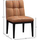  Color_Cognac -- Meridian Adrian Dining Chair IMAGE 9