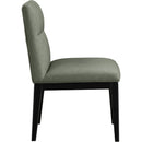  Color_Green -- Adrian Green Vegan Leather Upholstered Dining Side Chair IMAGE 4