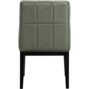  Color_Green -- Adrian Green Vegan Leather Upholstered Dining Side Chair IMAGE 5