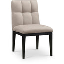  Color_Taupe -- Adrian Taupe Vegan Leather Upholstered Dining Side Chair IMAGE 1