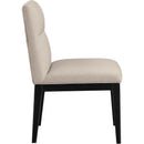  Color_Taupe -- Adrian Taupe Vegan Leather Upholstered Dining Side Chair IMAGE 4