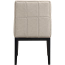  Color_Taupe -- Adrian Taupe Vegan Leather Upholstered Dining Side Chair IMAGE 5