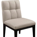  Color_Taupe -- Adrian Taupe Vegan Leather Upholstered Dining Side Chair IMAGE 6