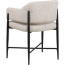  Color_Beige -- Meridian Dame Arm Chair IMAGE 6