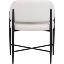  Color_Cream -- Dame Cream Fabric Upholstered Dining Chair IMAGE 5