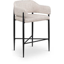  Color_Beige -- Meridian Dame Counter Height Stool IMAGE 1
