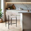  Color_Beige -- Meridian Dame Counter Height Stool IMAGE 2