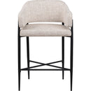  Color_Beige -- Meridian Dame Counter Height Stool IMAGE 3
