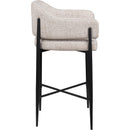  Color_Beige -- Meridian Dame Counter Height Stool IMAGE 4