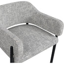  Color_Grey -- Dame Grey Fabric Upholstered Counter Stool IMAGE 7