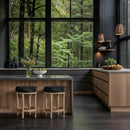  Color_Black -- Meridian Monette Counter Height Stool IMAGE 2