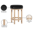  Color_Black -- Meridian Monette Counter Height Stool IMAGE 7