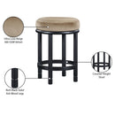  Color_Beige -- Meridian Monette Counter Height Stool IMAGE 7
