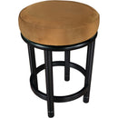  Color_Saddle -- Monette Saddle Velvet Upholstered Counter Stool IMAGE 5