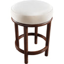  Color_Cream -- Monette Cream Velvet Upholstered Counter Stool IMAGE 5
