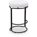  Color_Cream -- Madison Cream Vegan Leather Upholstered Counter Stool IMAGE 1