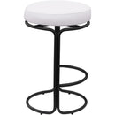  Color_Cream -- Madison Cream Vegan Leather Upholstered Counter Stool IMAGE 4