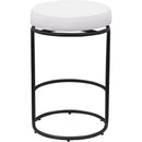 Color_Cream -- Madison Cream Vegan Leather Upholstered Counter Stool IMAGE 5