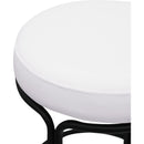 Meridian Madison Cream Vegan Leather Counter Stool IMAGE 7