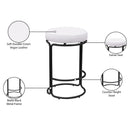  Color_Cream -- Madison Cream Vegan Leather Upholstered Counter Stool IMAGE 9