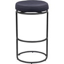  Color_Black -- Meridian Madison Pub Height Stool IMAGE 3