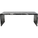  Meridian Vernazza Black Marble Coffee Table IMAGE 3