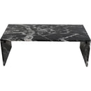  Meridian Vernazza Black Marble Coffee Table IMAGE 5