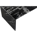  Meridian Vernazza Black Marble Coffee Table IMAGE 6