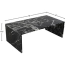  Meridian Vernazza Black Marble Coffee Table IMAGE 8