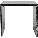  Meridian Vernazza Black Marble End / Side Table IMAGE 3