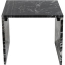  Meridian Vernazza Black Marble End / Side Table IMAGE 5