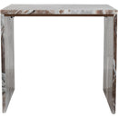  Meridian Vernazza Brown Marble End / Side Table IMAGE 3