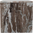  Meridian Vernazza Brown Marble End / Side Table IMAGE 4