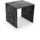  Meridian Vernazza Green Marble End / Side Table IMAGE 1