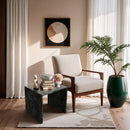  Meridian Vernazza Green Marble End / Side Table IMAGE 2