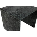  Meridian Vernazza Green Marble End / Side Table IMAGE 6