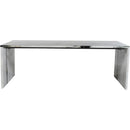  Meridian Vernazza Panda Marble Coffee Table IMAGE 3