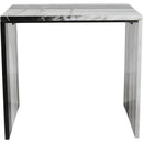  Meridian Vernazza Panda Marble End / Side Table IMAGE 3